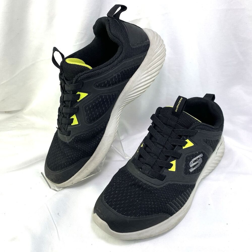 Skechers Men's Size Running Shoes Ultra-Light 232279 Black/Green